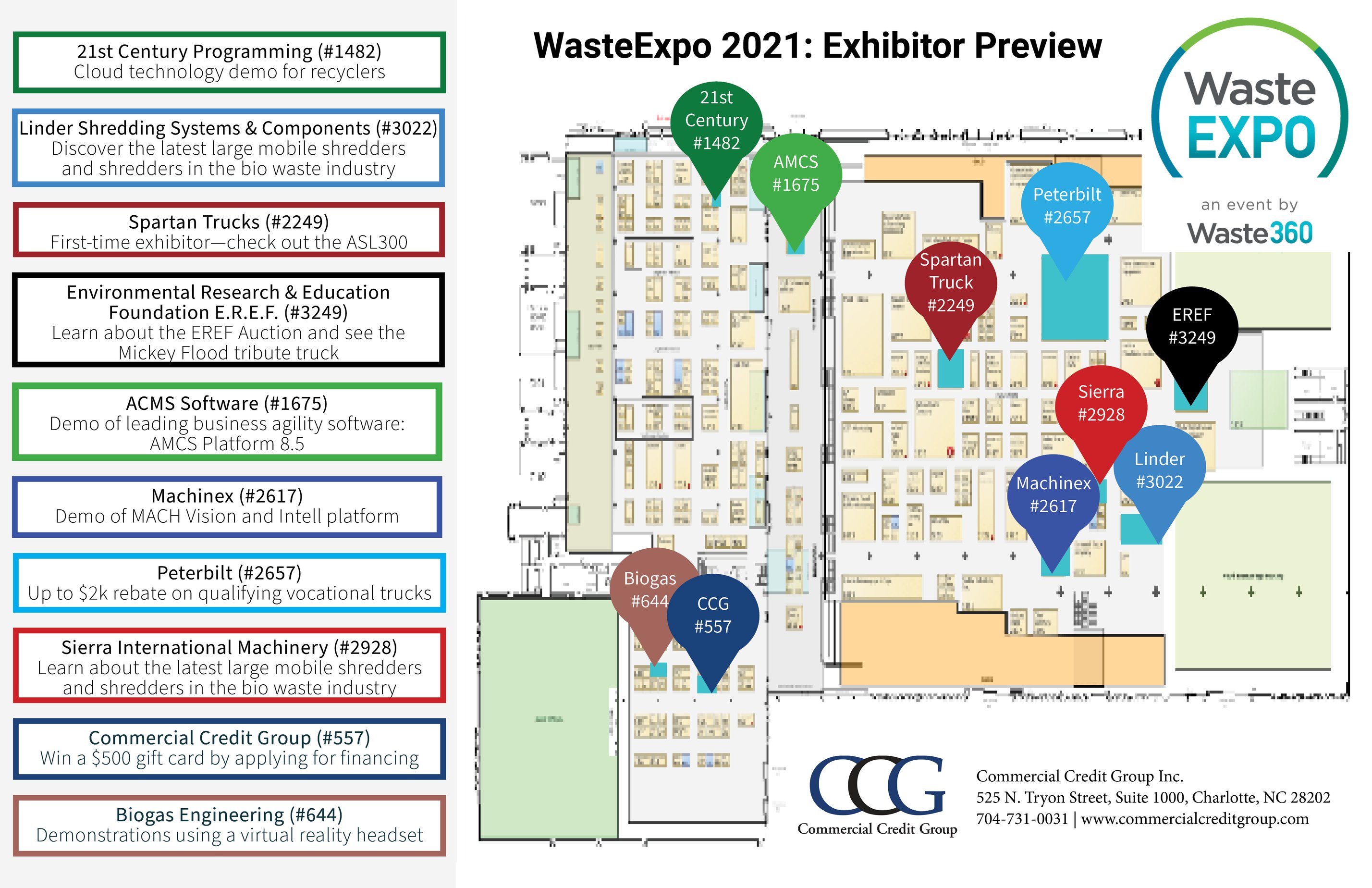 Waste Expo 2021 Spotlights & Exhibitors